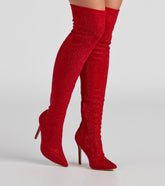 Bottes à talons aiguilles Stellar Shine